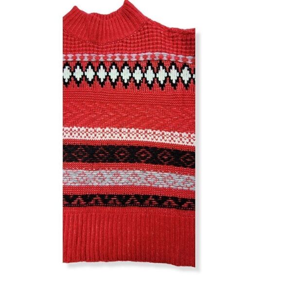 Arizona Red Fairisle Sweater M/L Jrs. - Picture 3 of 3